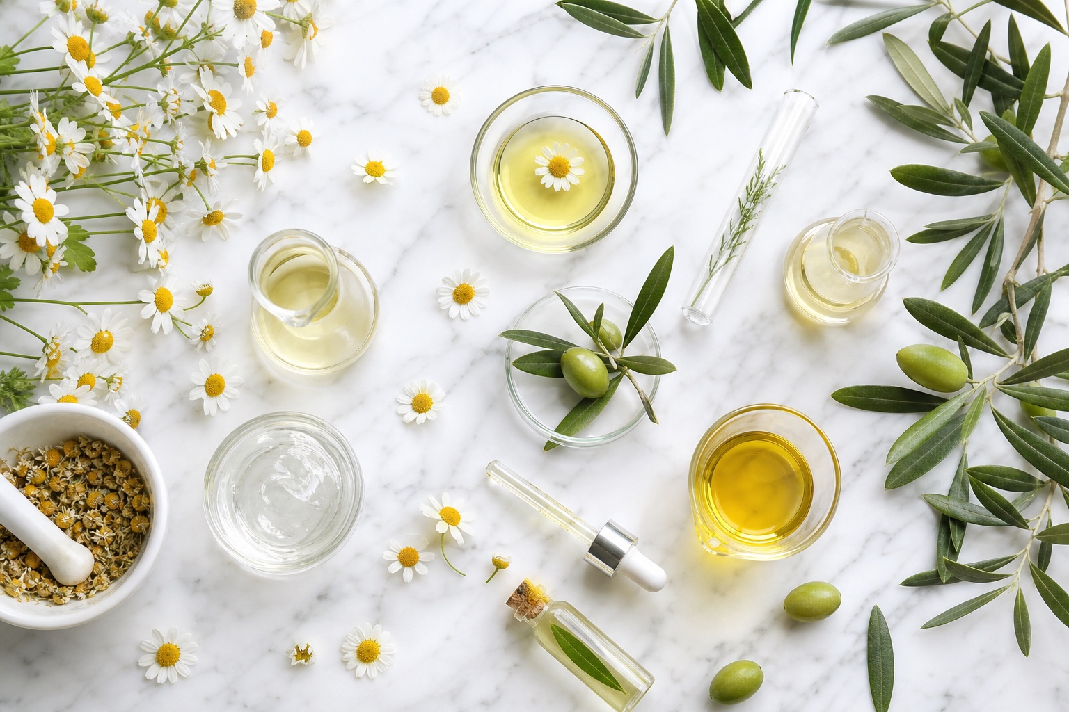 Ingredientes botánicos para cosmética ecológica