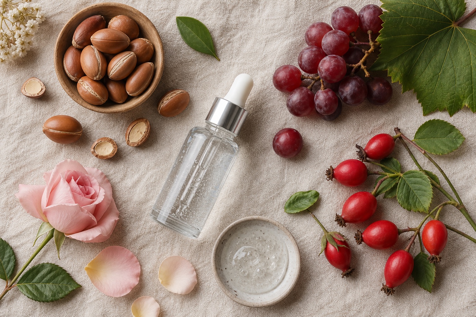 Ingredientes antiedad naturales